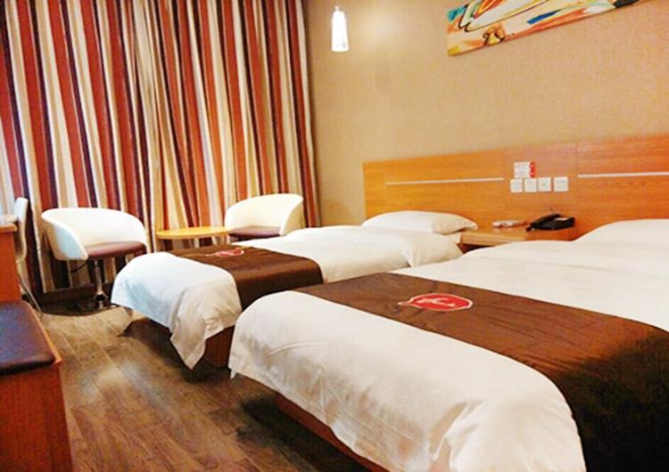 Thank Inn Chain Hotel Shanxi Shangluo Shanyang Nanxin Street Exterior foto