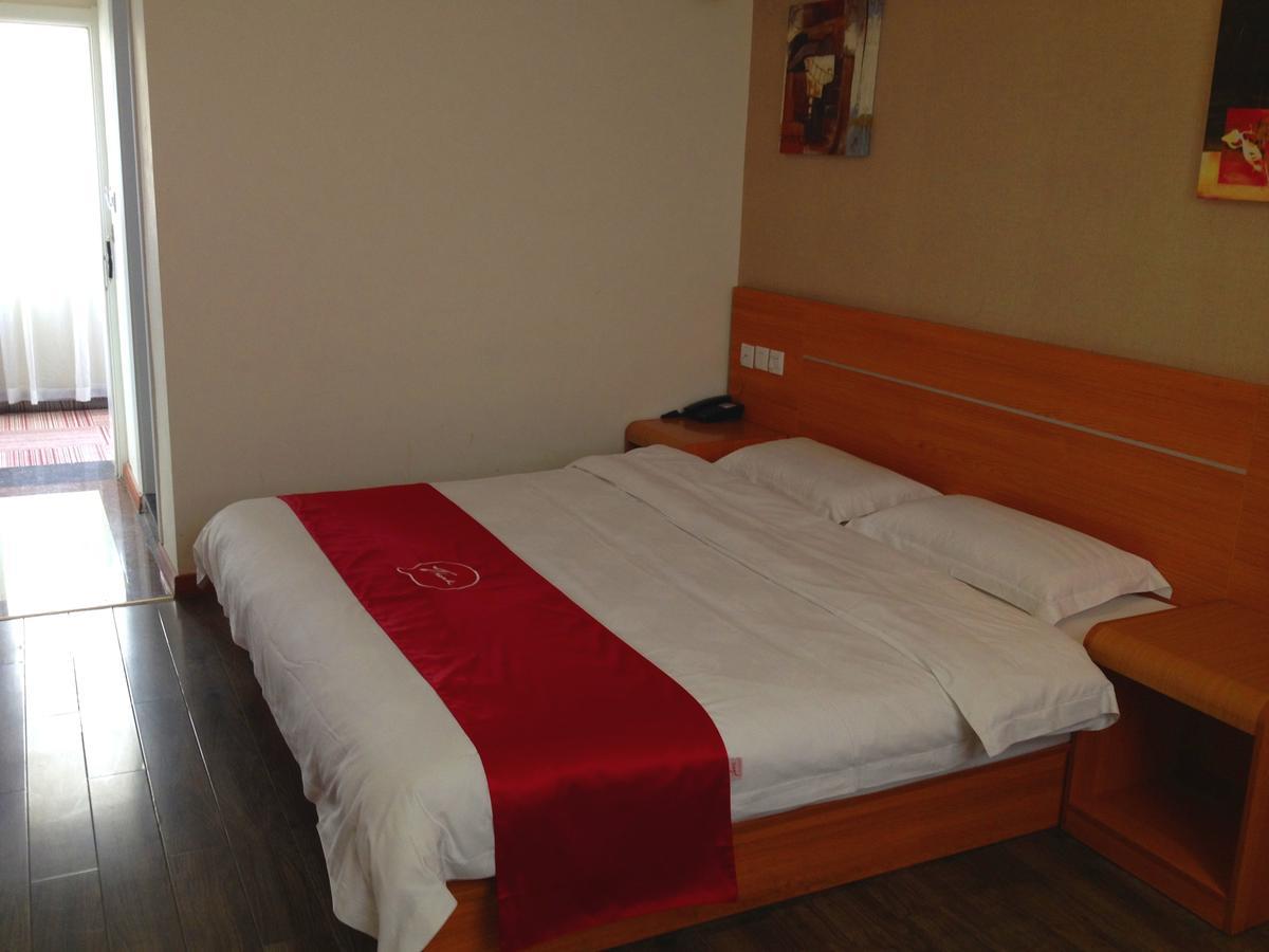 Thank Inn Chain Hotel Shanxi Shangluo Shanyang Nanxin Street Exterior foto