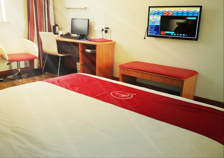 Thank Inn Chain Hotel Shanxi Shangluo Shanyang Nanxin Street Exterior foto